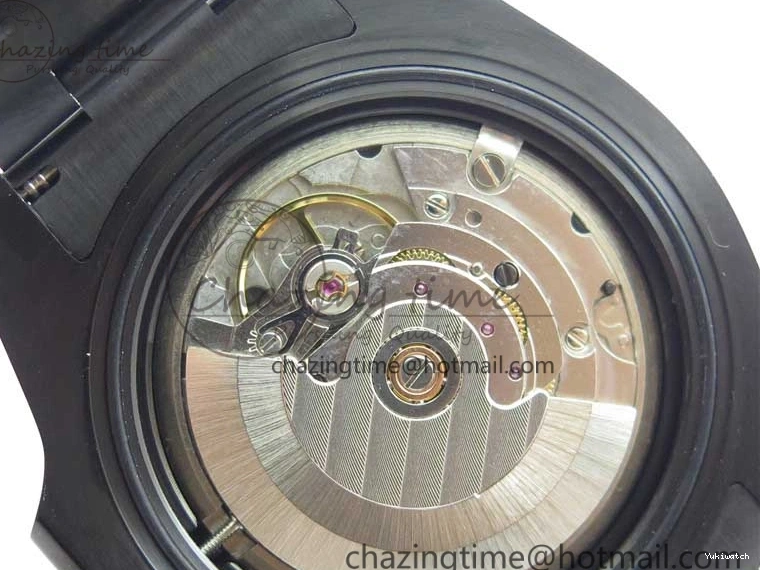 PVD 1:1 Noob Bracelet V10.5 Black PVD RED on SINGLE Dial Edition Submariner A2836 BLAKEN Best 0220